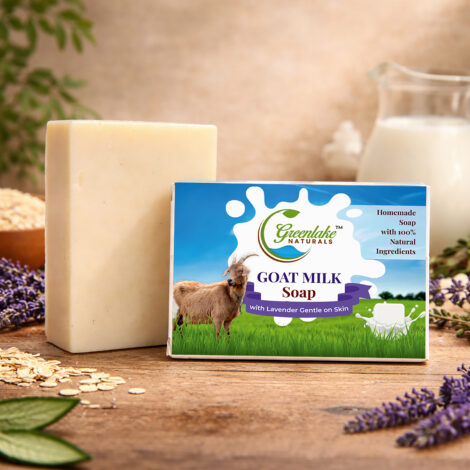 Greenlake Naturals Goat Milk Soap – Gentle Natural Skin Cleanser | 100g