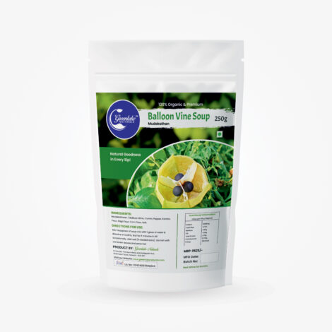 Ballon Mudakathan Soup Mix herbal powder in bowl