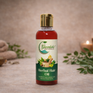 Greenlake Naturals Herbal Hair Oil for Scalp and Hair Care
