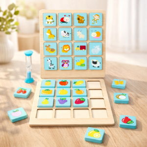 DK Toys memory matching card game for kids