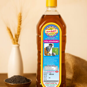Cold pressed sesame oil by Vasantham Oil for cooking and oil bath