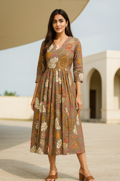 c7be7044-4e57-4675-9454-6a0cd226016b Ladies Wear Ethnic Kurti | Skrithi